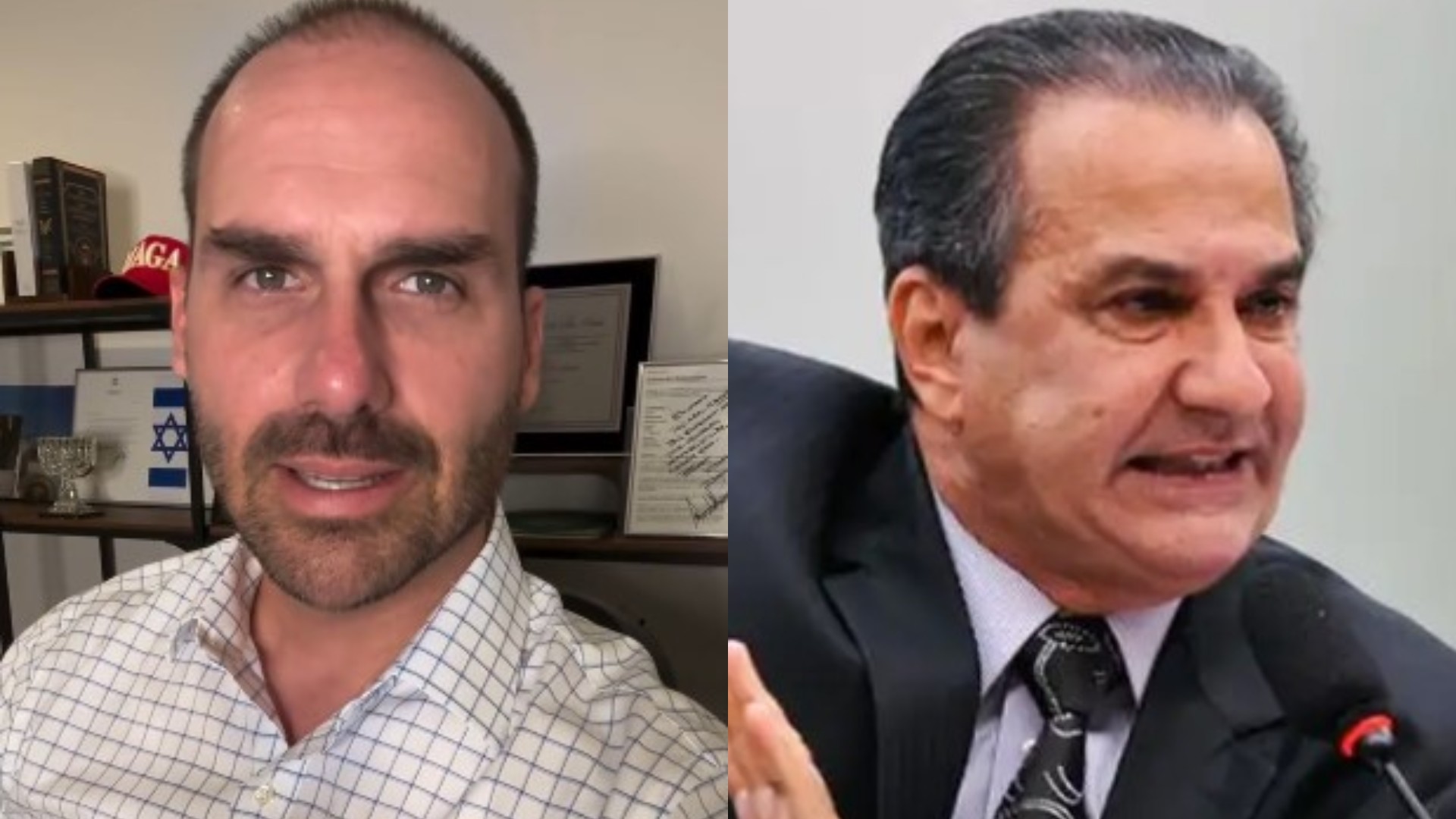 Eduardo Bolsonaro reage a xingamentos de Silas Malafaia em áudio para ex-presidente: ‘Cortina de fumaça’