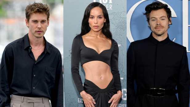 Fonte abre o jogo sobre suposto romance de Zoë Kravitz com Austin Butler e Harry Styles, e surpreende ao entregar possível escolha da atriz