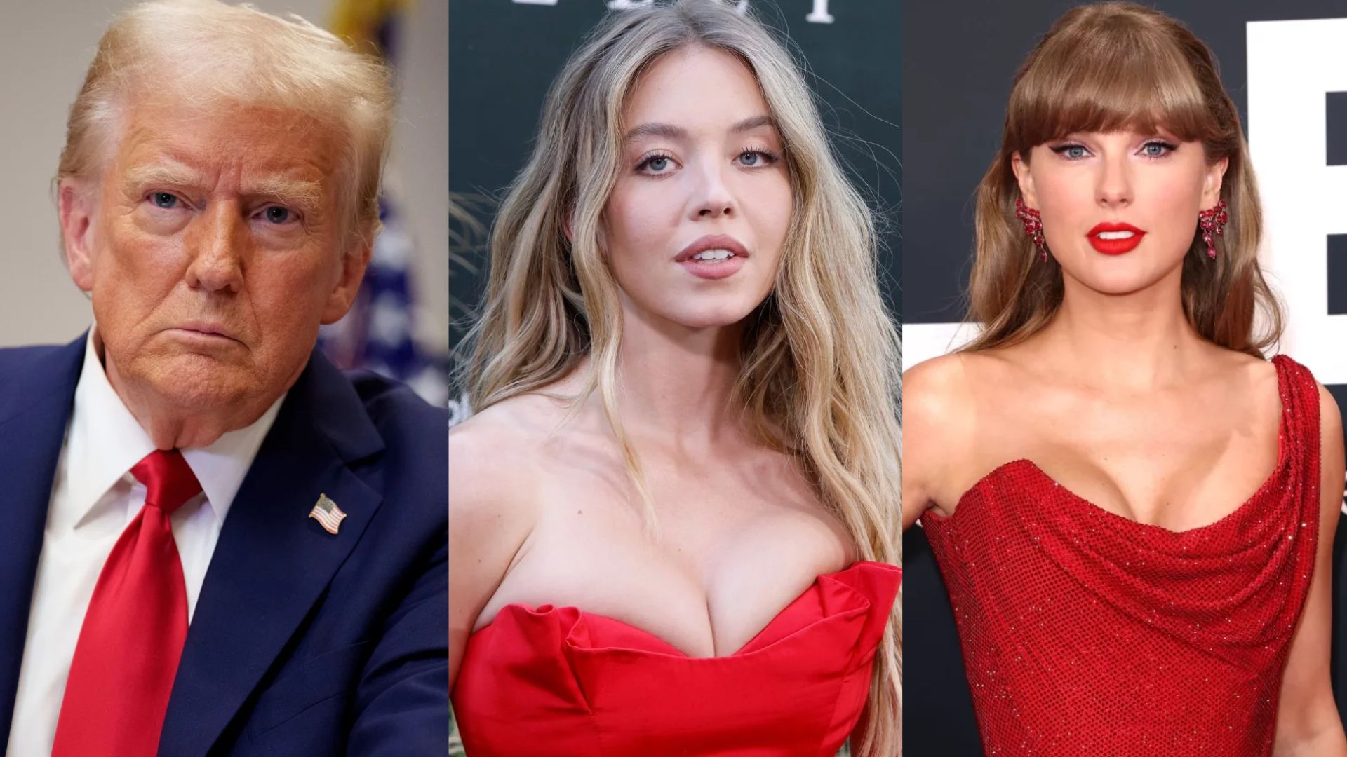 Donald Trump exalta campanha de Sydney Sweeney e dispara contra Taylor Swift: ‘Deixou de ser popular’