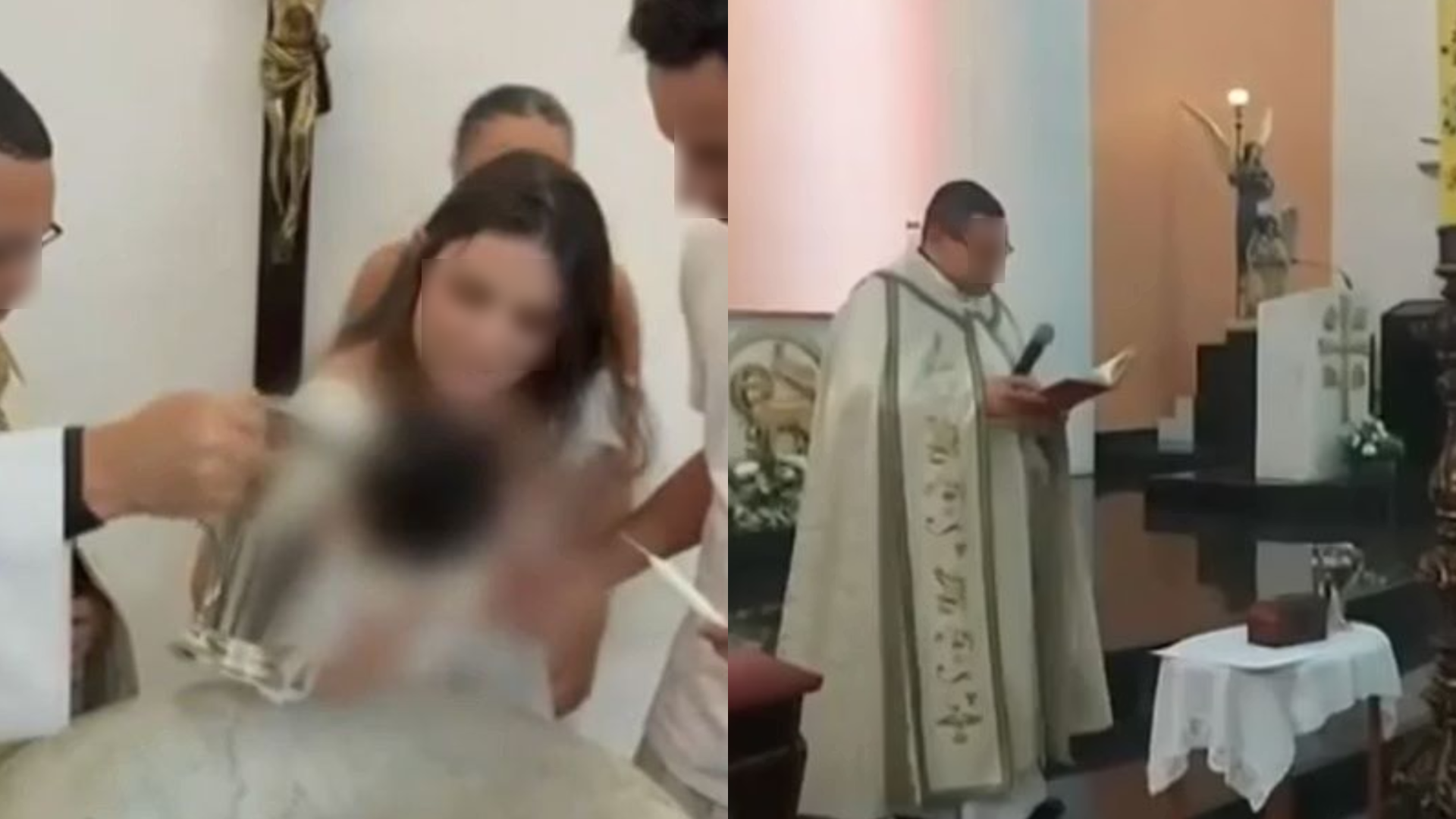 Vídeo: Família diz que padre se recusou a falar nome de criança durante batismo no RJ; caso é denunciado como preconceito