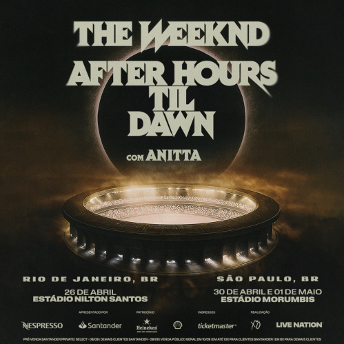 The Weeknd retorna ao Brasil e convoca Anitta para os shows (Foto: Divulgação / Line Nation)