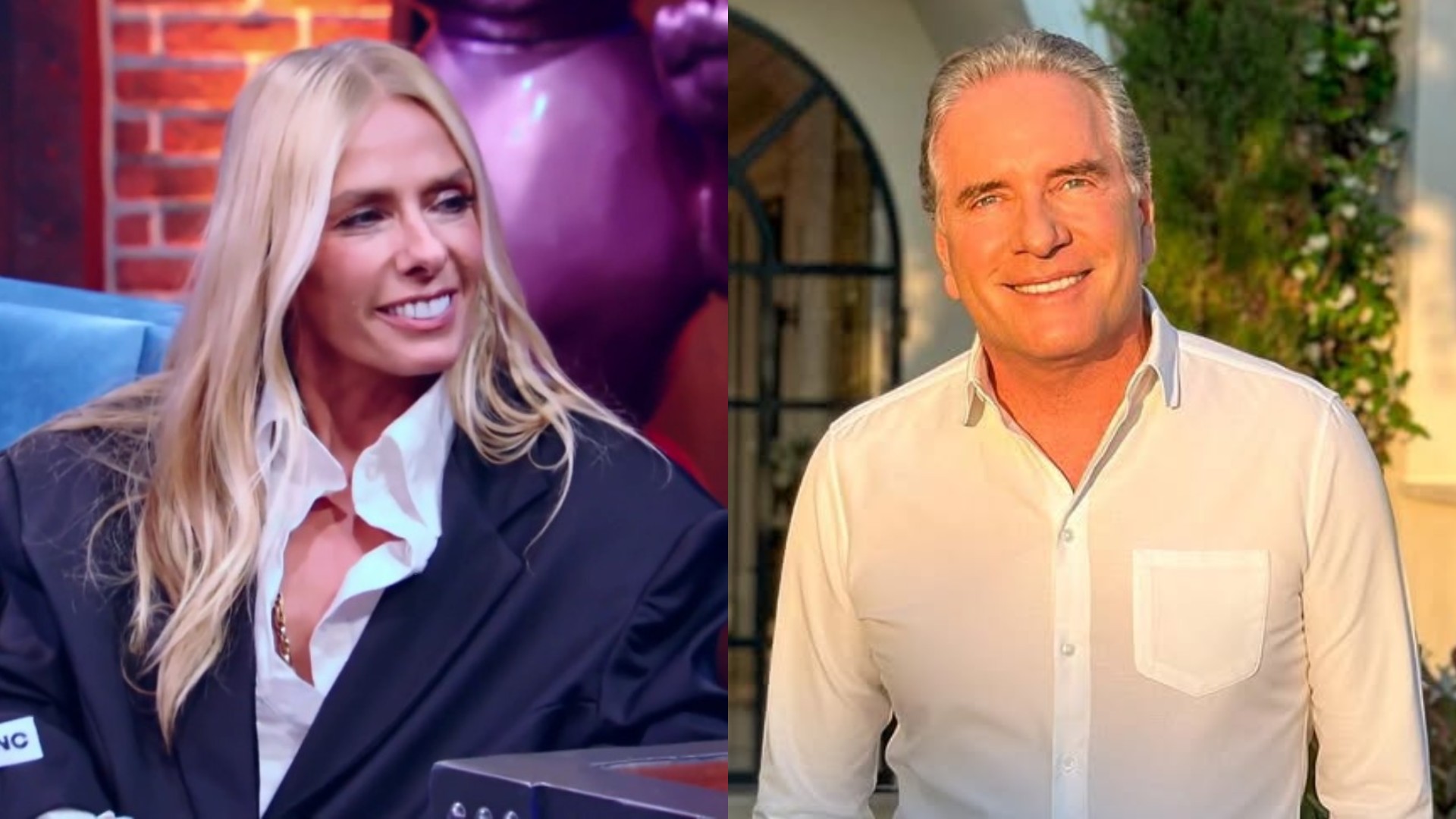 Adriane Galisteu dá resposta certeira ao ser questionada se Roberto Justus é bom de cama; assista