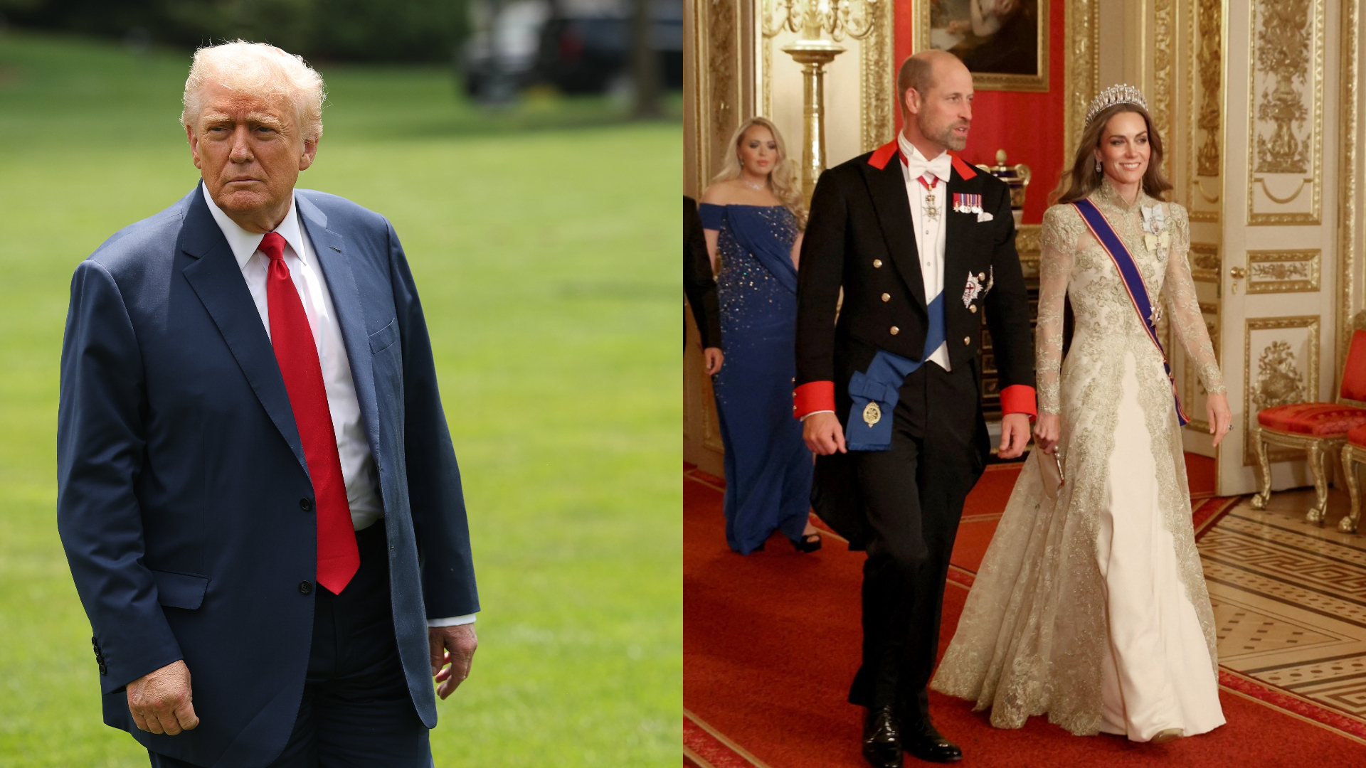 Especialista em leitura labial revela elogios de Donald Trump a Kate Middleton em visita ao Reino Unido, e site expõe reação da princesa
