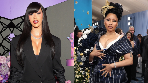 Nicki Minaj e Cardi B fazem barraco brutal no Twitter, com falas sobre 4ª gravidez; drogas e IST’s; veja tudo Cardi B e Nicki Minaj trocam farpas na web, e usam letra de "Am I The Drama?" em críticas brutais; veja tudo (Foto: Getty)