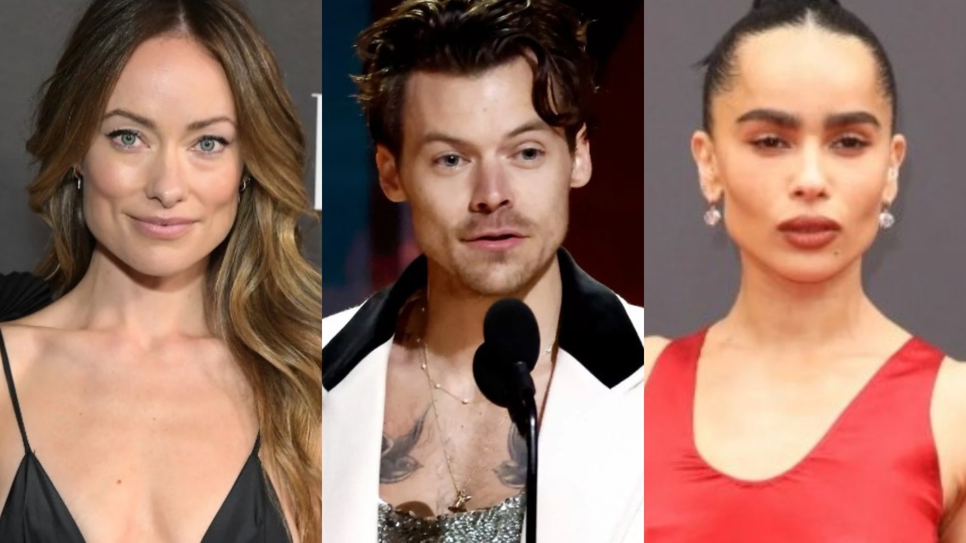 Ex de Harry Styles, Olivia Wilde reage ao romance do cantor com sua “boa amiga” Zoë Kravitz
