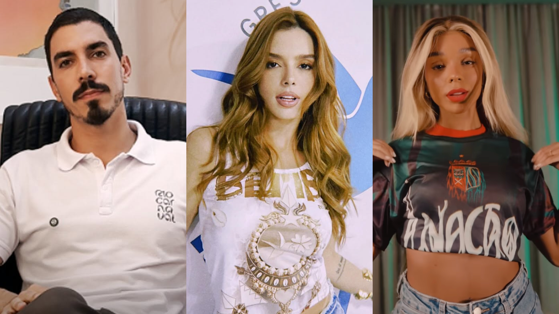 Gabriel David rebate vídeo de Brunna Gonçalves sobre saída da Beija-Flor e defende Giovanna Lancellotti; assista Gabriel David rebate vídeo de Brunna Gonçalves sobre saída da Beija-Flor e defende Giovanna Lancellotti; assista