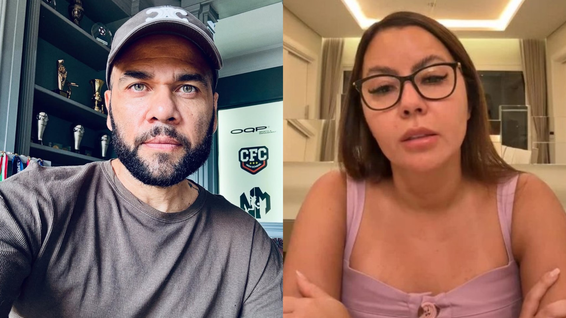 Daniel Alves vai à Justiça e acusa ex-esposa por suposta atitude enquanto ele esteve preso Foto: Reprodução/Instagram
