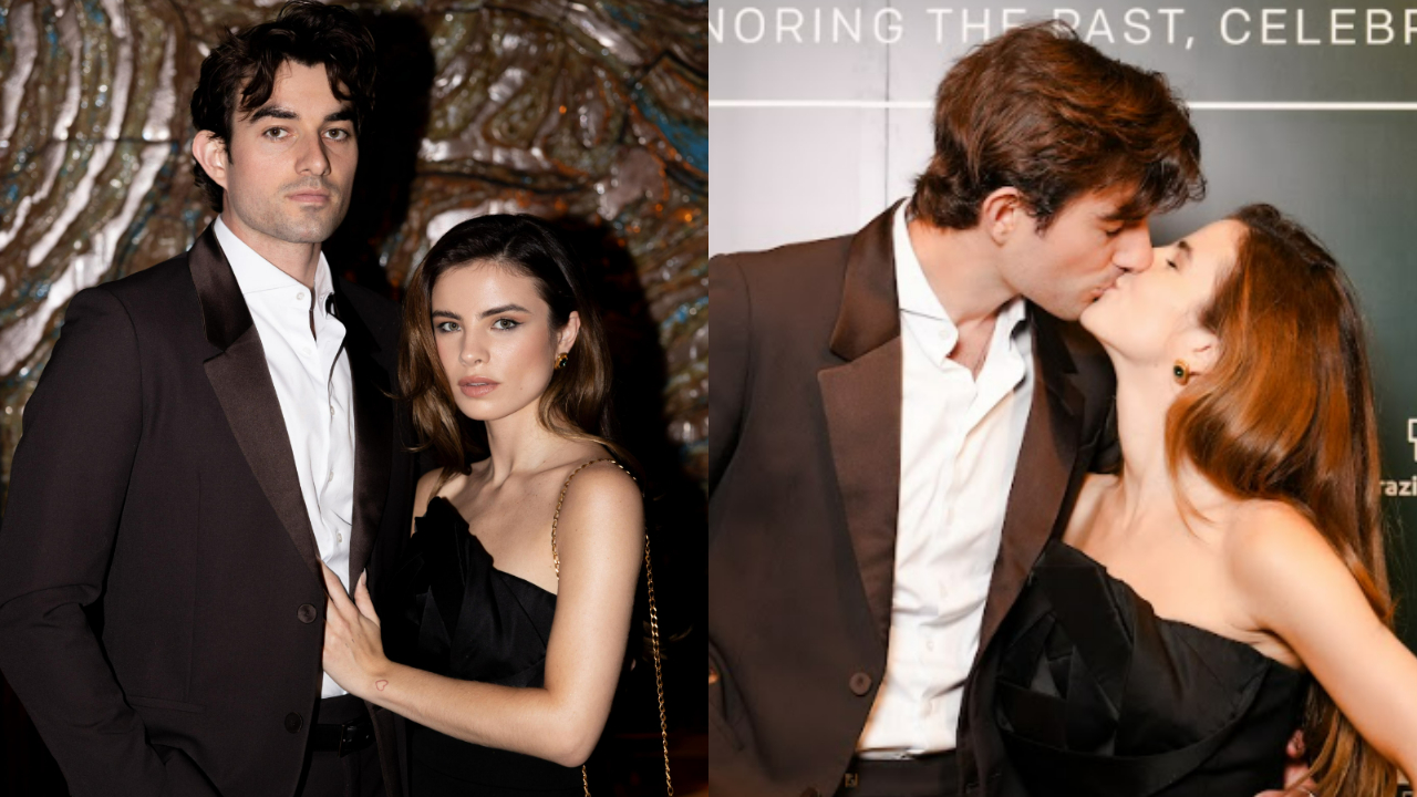 Giulia Be revela que conheceu o noivo Conor Kennedy pela internet, e entrega quem fez primeiro contato Paulo Campos; Hannah Turner Harts/BFA