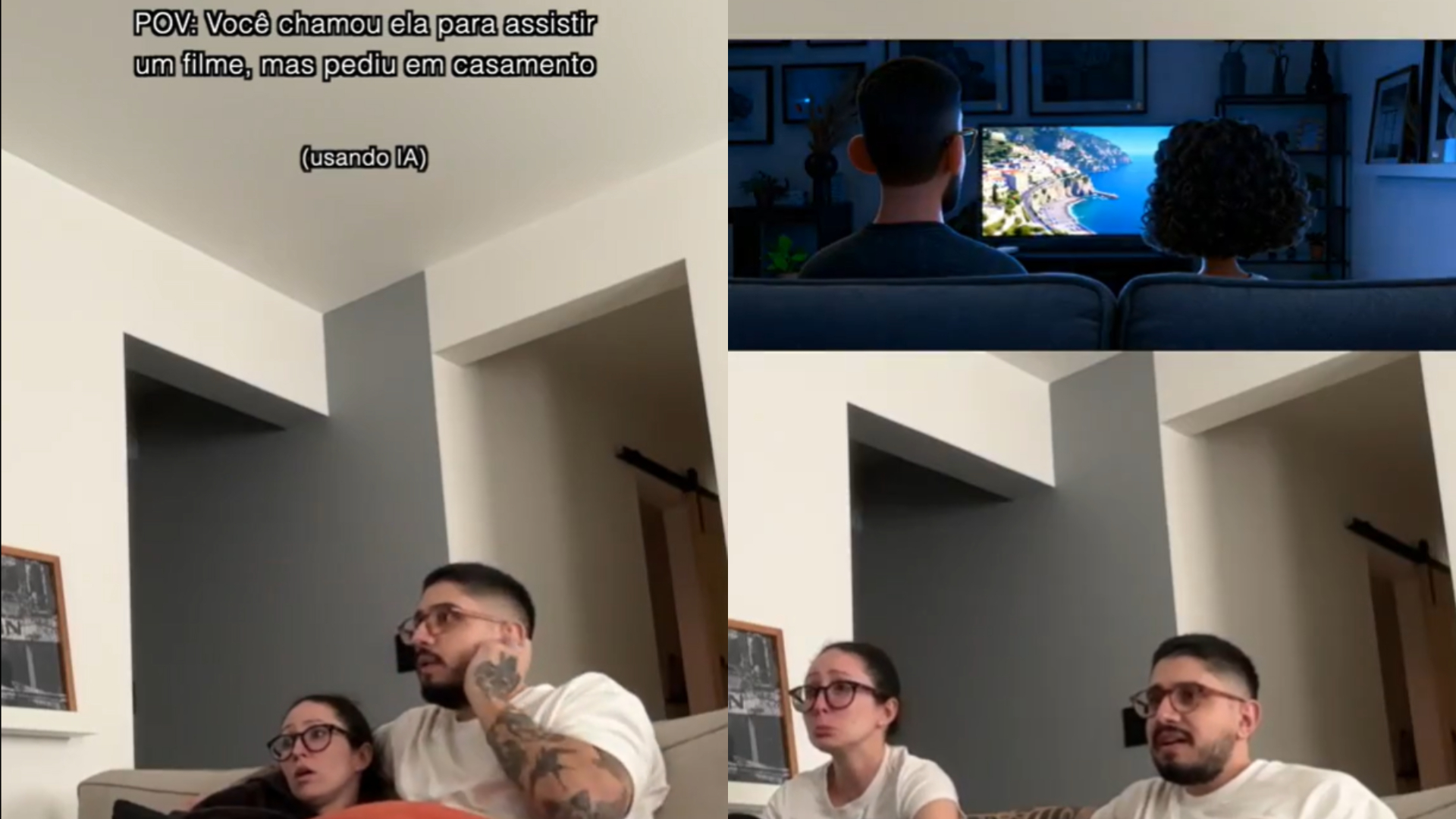 Homem usa IA para criar filme da Disney e pedir namorada em casamento, e vídeo emocionante viraliza; assista Homem usa IA para criar filme da Disney e pedir namorada em casamento, e vídeo emocionante viraliza; assista