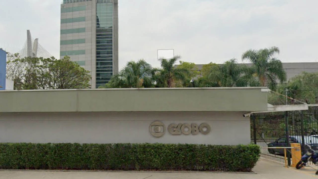 Homem em surto invade sede da TV Globo em São Paulo e situação vira caso de polícia Reprodução/O Anhanguera