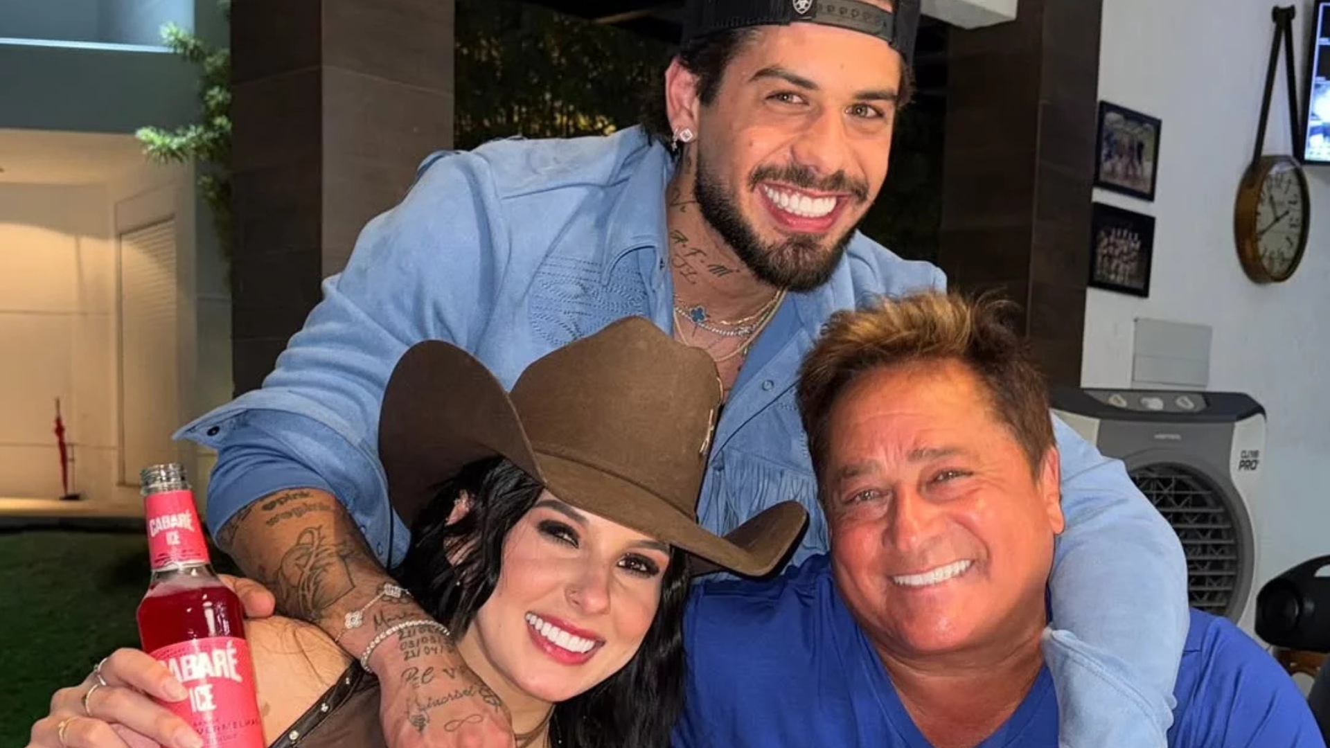 Leonardo fala pela 1ª vez sobre relação entre Zé Felipe e Ana Castela; assista Leonardo quebra silêncio sobre romance entre Zé Felipe e Ana Castela; assista (Foto: Reprodução/Instagram)