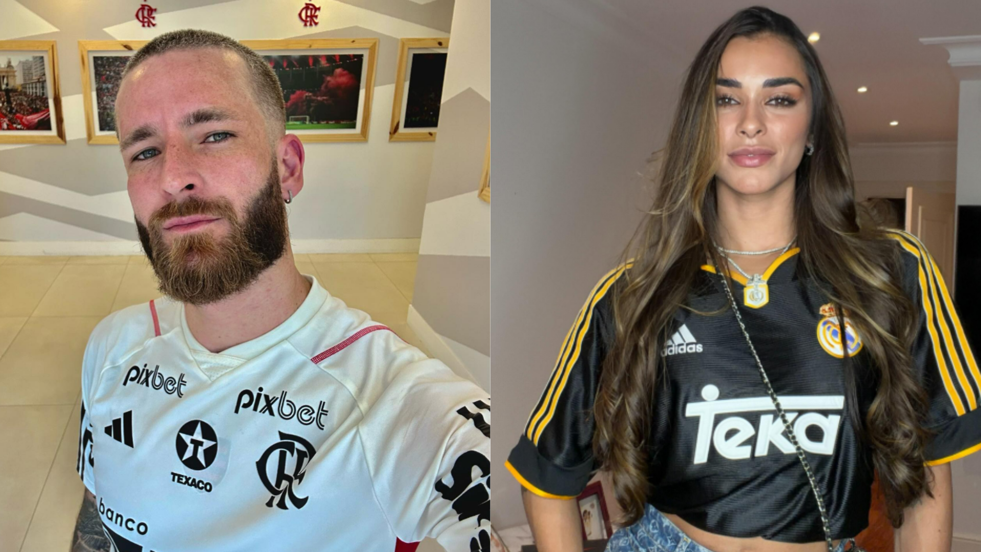 Justiça toma decisão em processo de pensão movido por Tainá Militão contra Léo Pereira Léo Pereira vence processo de pensão contra Tainá Militão, e Justiça toma nova decisão (Reprodução/Instagram)