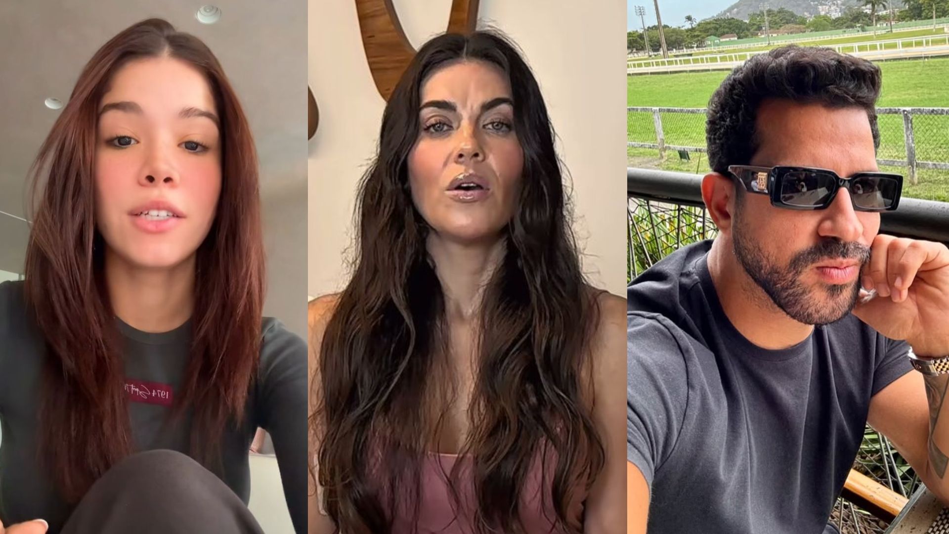 Tília, filha de Dennis, se pronuncia sobre acusações de Bárbara Falcão contra o pai, e expõe vídeo de briga em festa de aniversário; assista Fotos: Reprodução/ Instagram