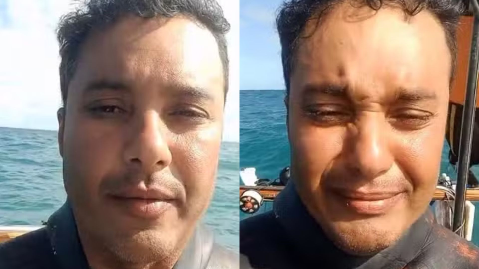 À deriva por mais de 50 horas, empresário do ES grava despedida emocionante para esposa grávida: “Me perdoa”; assista Fotos: Arquivo pessoal