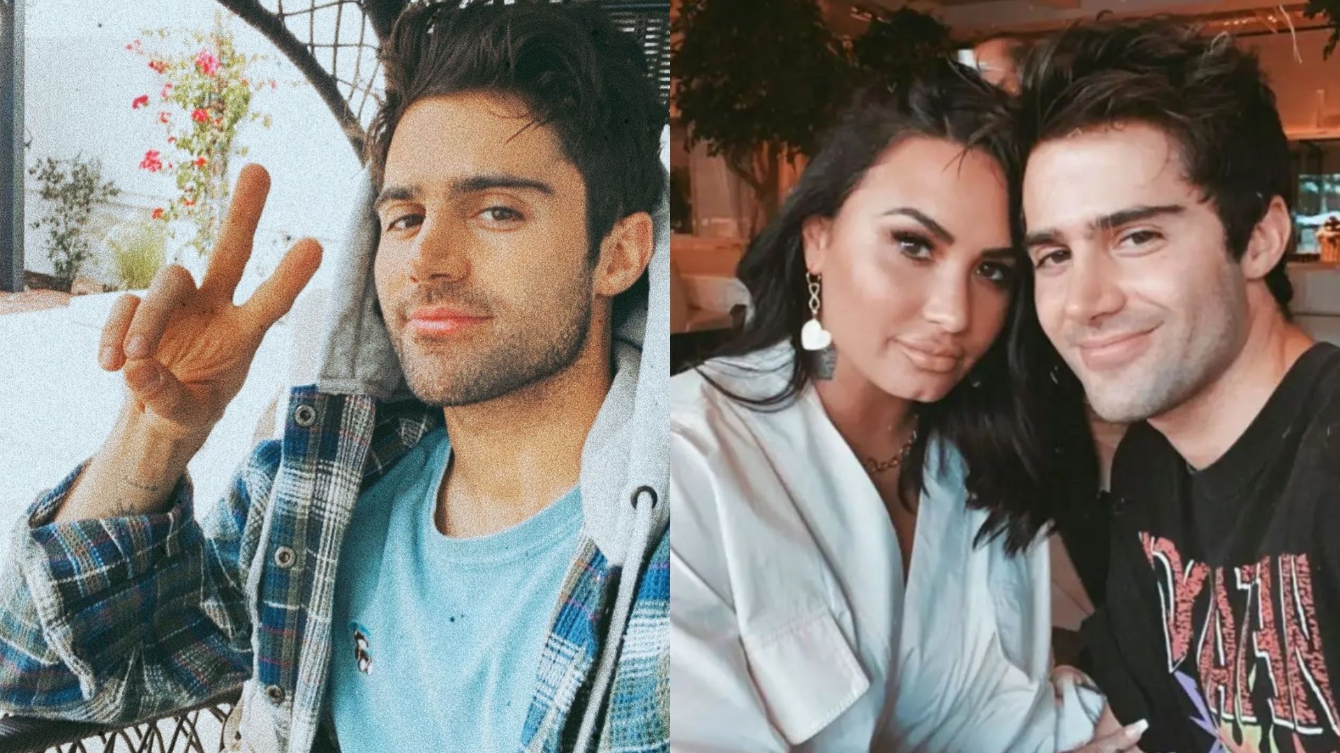 Max Ehrich, ex-noivo de Demi Lovato, é preso por violência doméstica contra familiar de 65 anos, diz TMZ Ex-noivo de Demi Lovato é preso por violência doméstica após postagens preocupantes nas redes sociais (Foto: Reprodução/ Instagram)