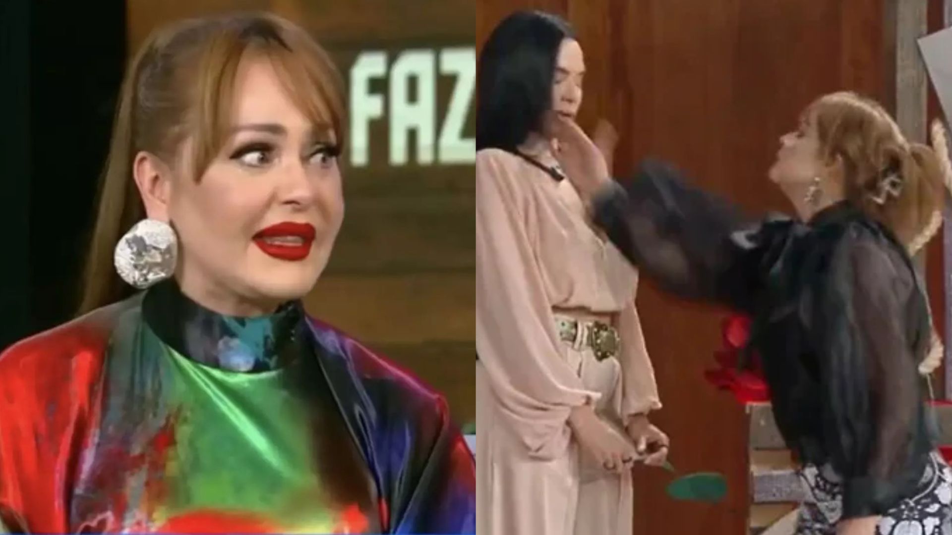 A Fazenda 17: Gaby Spanic fala pela 1ª vez sobre saída do reality e explica tapa dado em Tàmires: “Única maneira”; assista Fotos: Reprodução/ Record
