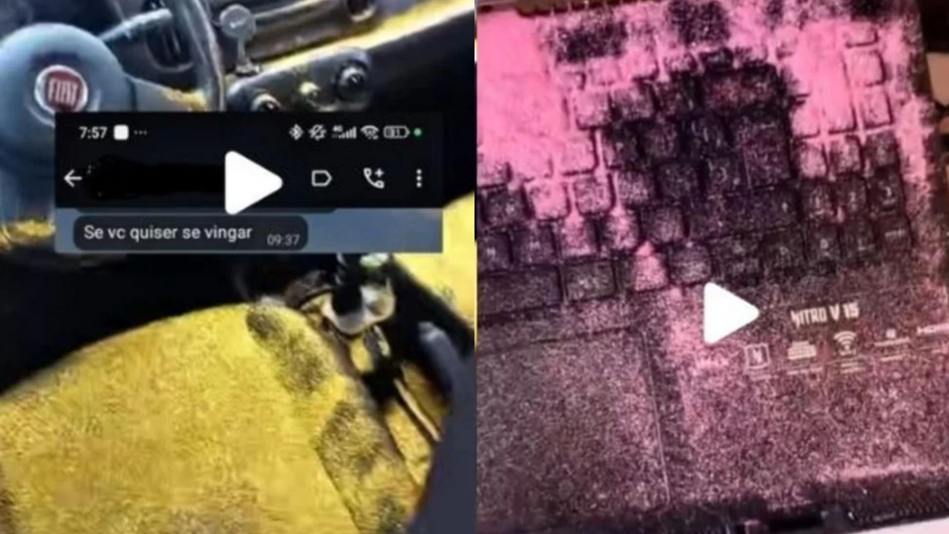 Jovem viraliza ao mostrar vingança ‘brilhante’ após descobrir traição do namorado no MT, e fala decisiva dele; assista Fotos: Reprodução/TikTok