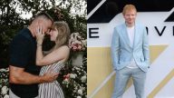 Taylor Swift, Travis Kelce e Ed Sheeran - getty