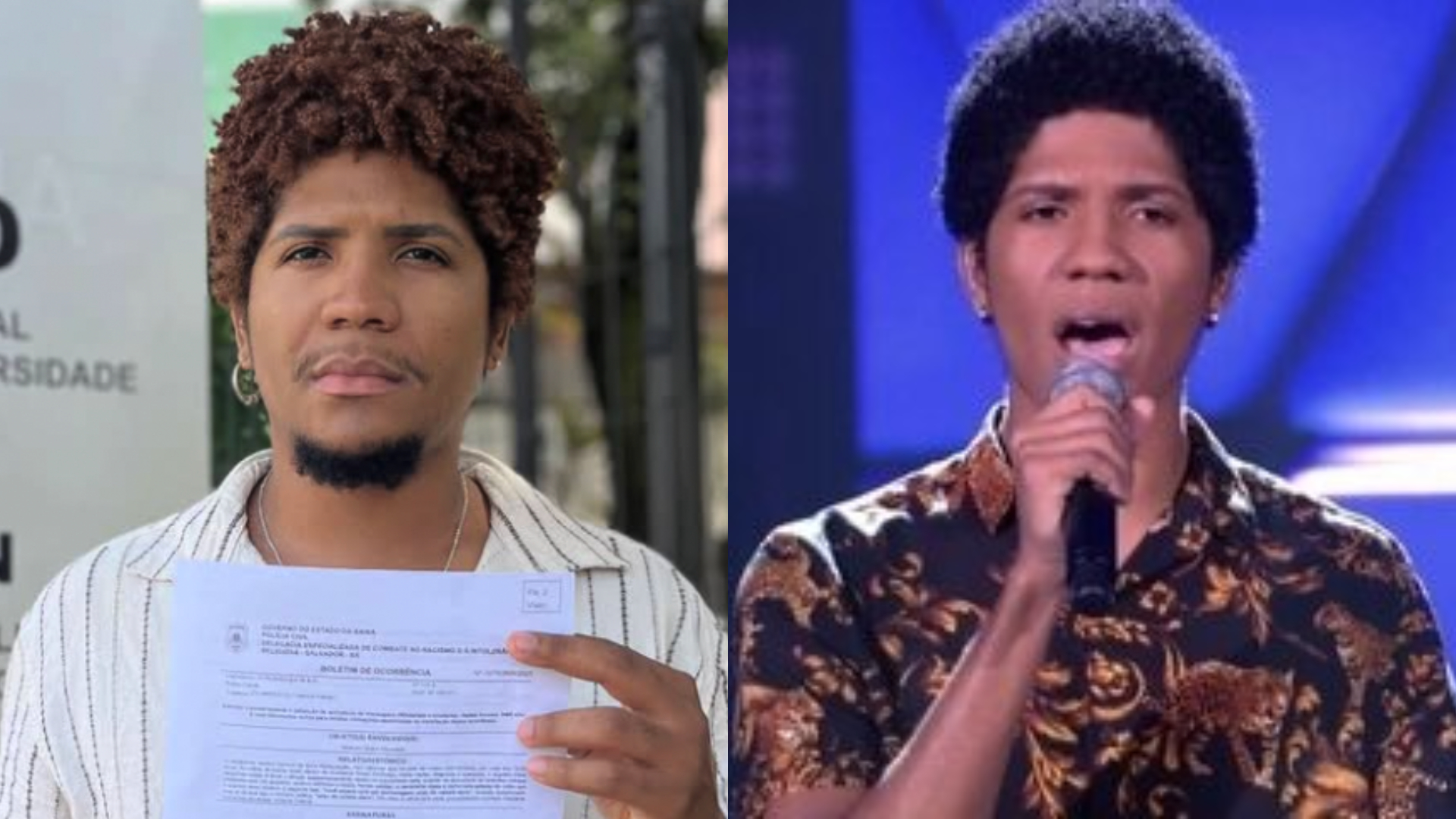 Vídeo: Ex-participante do “The Voice Brasil” denuncia racismo em academia de Salvador, e empresa se manifesta Vídeo: Ex-participante do “The Voice Brasil” denuncia racismo em academia de Salvador, e empresa se manifesta