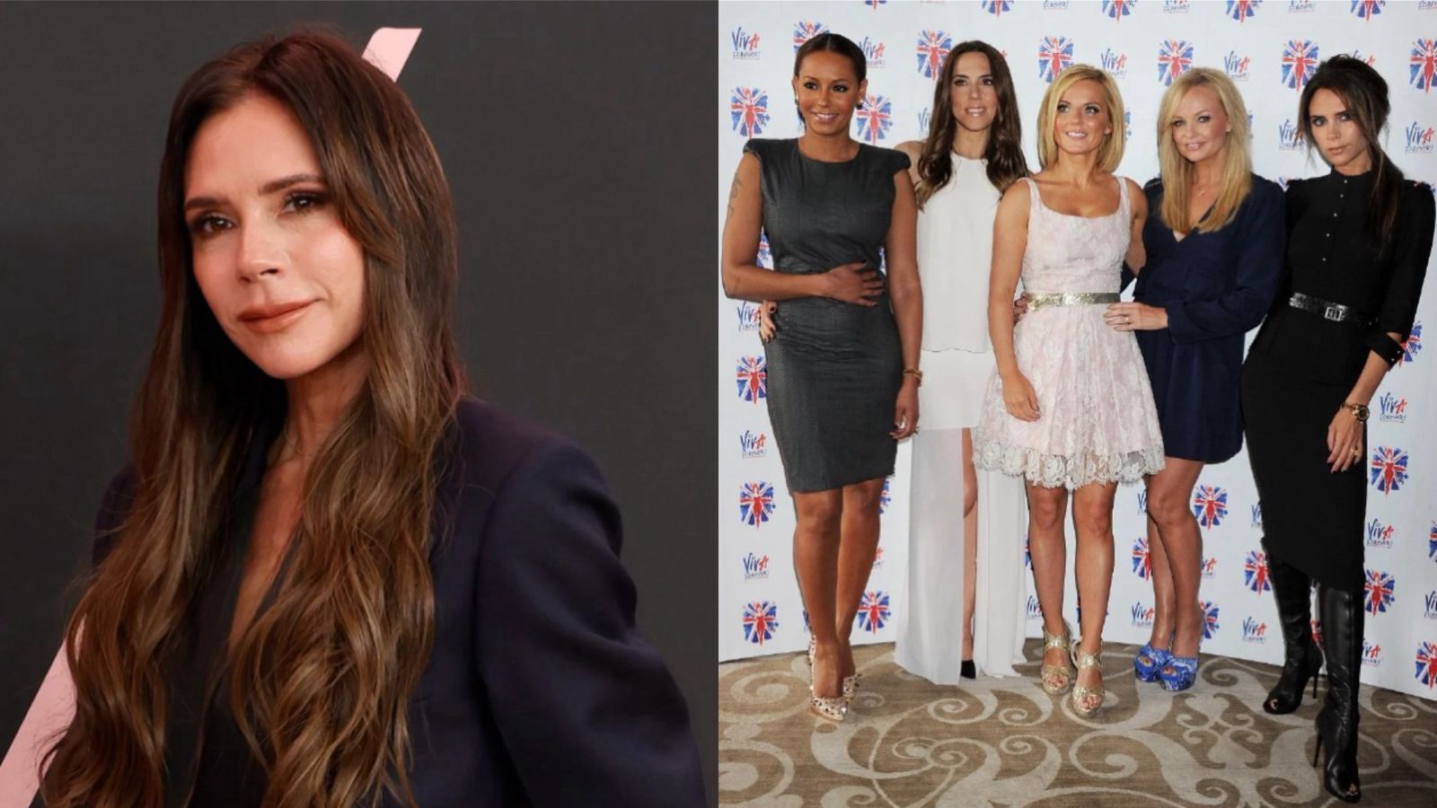 Victoria Beckham responde de qual das Spice Girls é mais próxima; assista victoria beckham e spice girls / getty