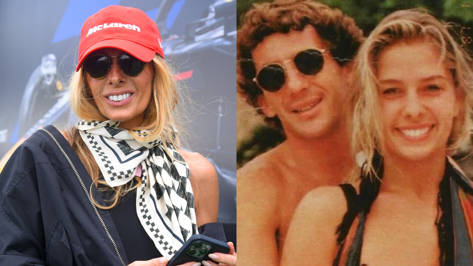 Adriane Galisteu detalha última conversa com Senna e pedido que o irritou: “Não gostou de me ouvir” Foto: Andy Santana/Brazil News; Reprodução/Instagram