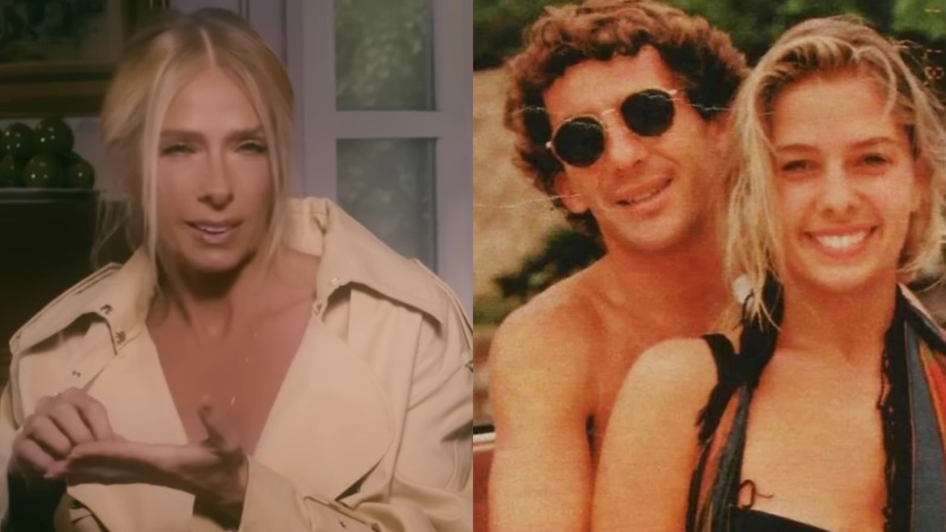 Testemunha expõe alerta da família de Senna para Galisteu no dia da morte, e ex-assessora do piloto surpreende com revelação Foto: Reprodução/HBO Max/Instagram