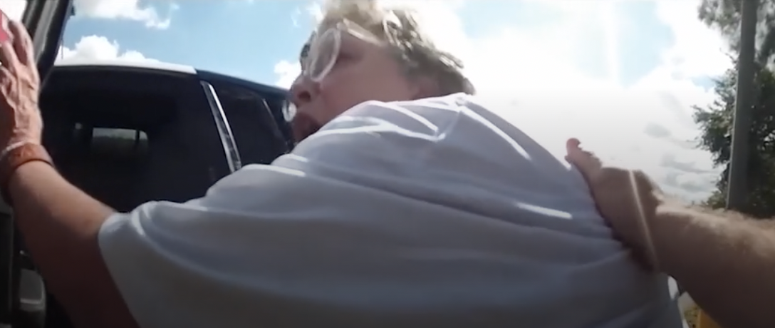 Vídeo: Idosa é presa por se fantasiar de pênis em protesto contra Trump nos EUA; veja o traje Vídeo: Idosa é presa por se fantasiar de pênis em protesto contra Trump nos EUA; veja o traje