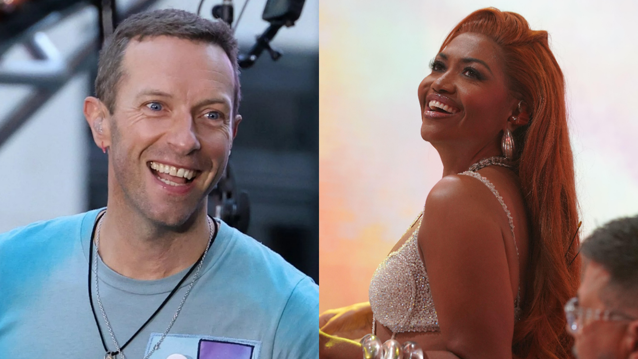 Gaby Amarantos reage a rumores de romance com Chris Martin; assista Foto: Getty; Globo/Trouva