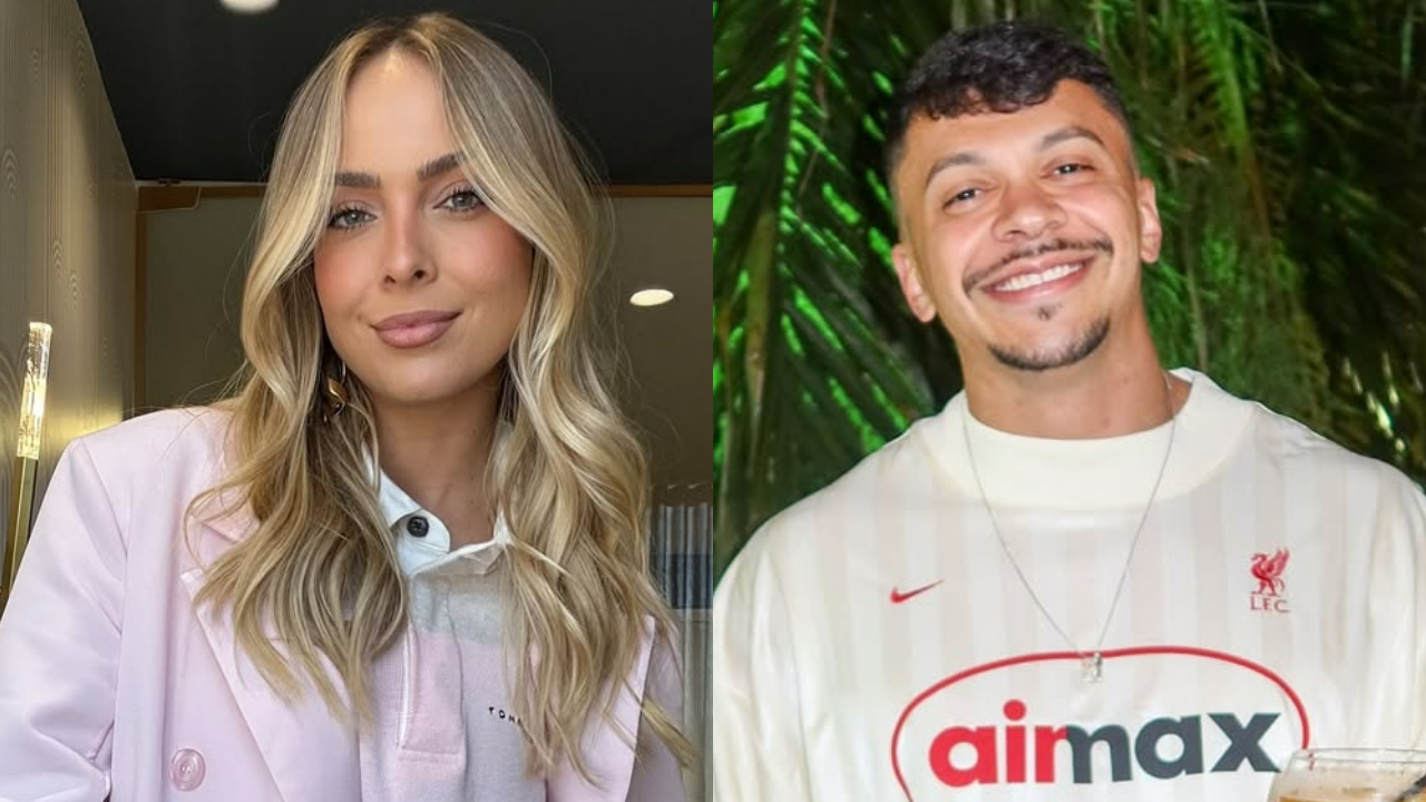 Tata Estaniecki e Júlio Cocielo surgem em foto de casamento de amigos, e detalhe chama atenção nas redes; veja Tata Estaniecki e Júlio Cocielo surgem em foto de casamento de amigos, e detalhe chama atenção nas redes; veja