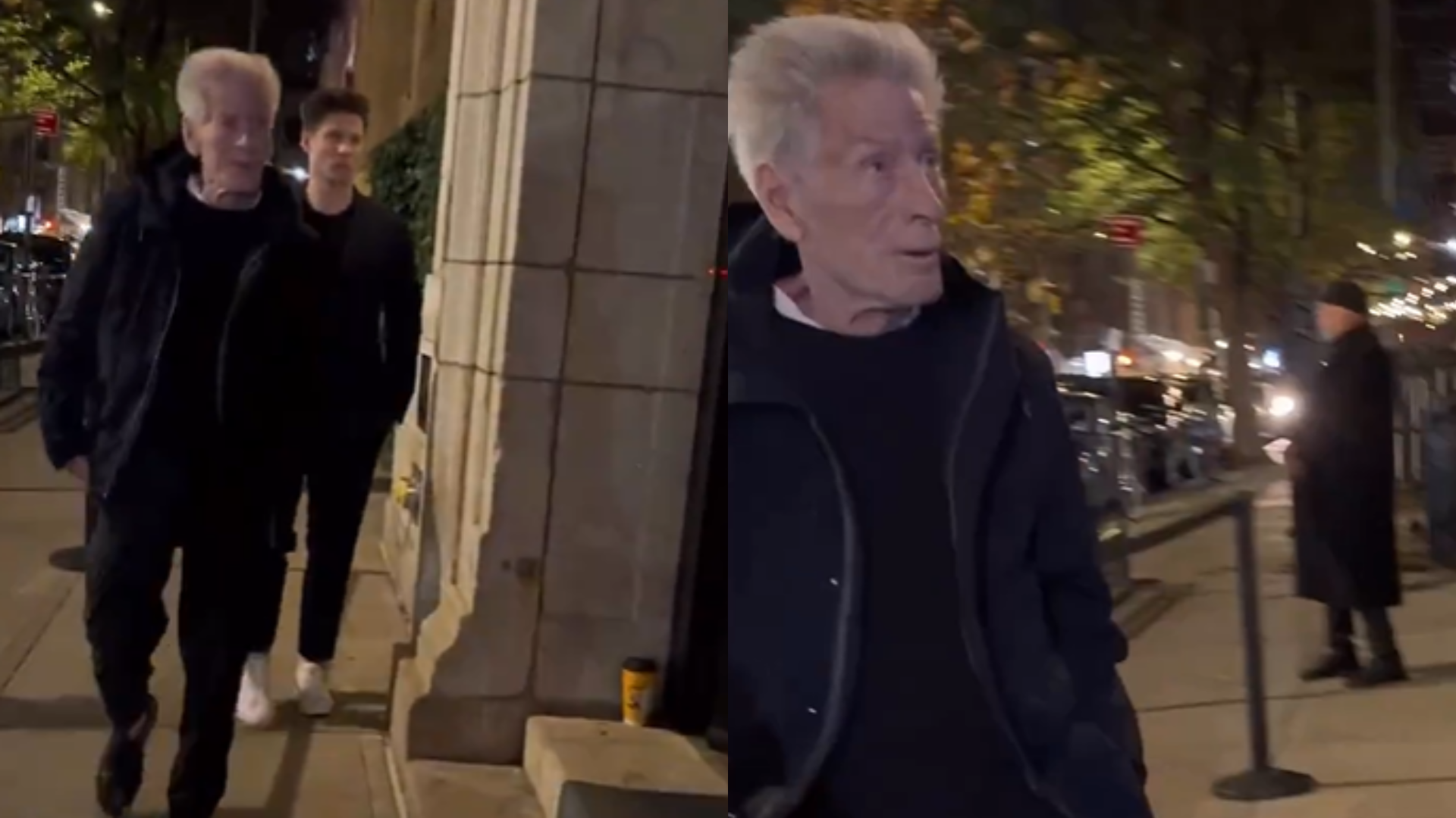 Calvin Klein quase cai ao chegar em evento em NY, e postura do namorado chama atenção; assista