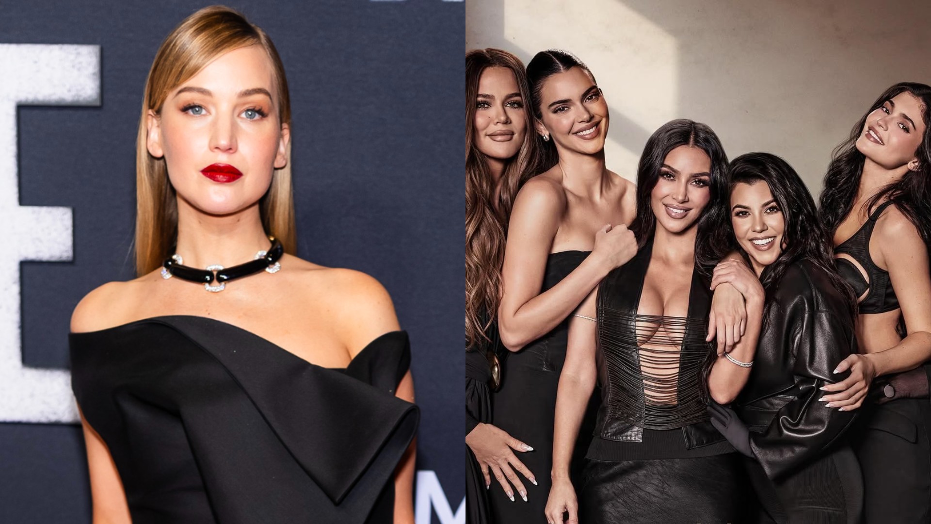 Jennifer Lawrence dá opinião sincera sobre Kardashian em reality show: “Ela me tira do sério”; assista Foto: Getty; Divulgação/Hulu