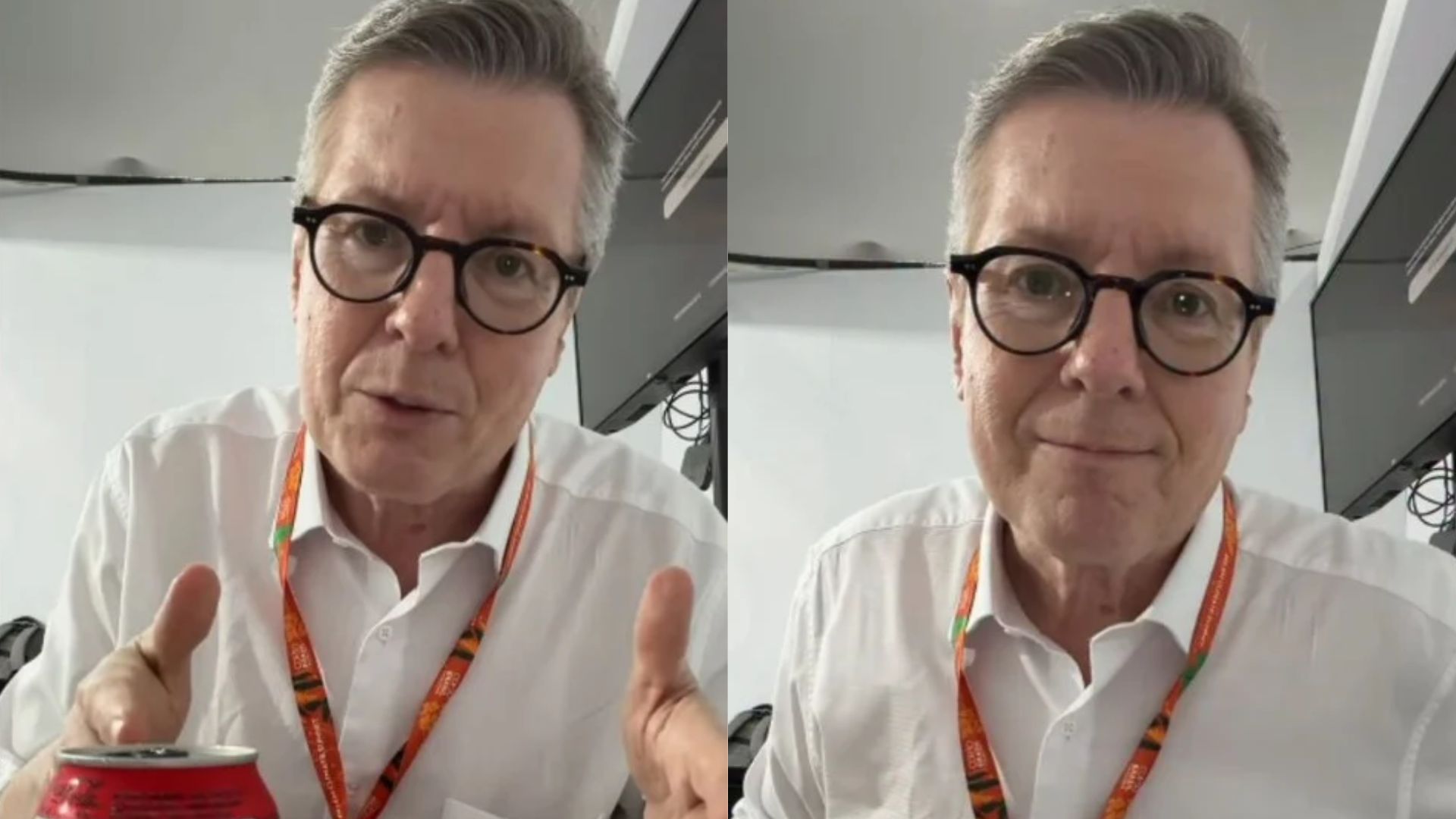 Márcio Gomes, jornalista da CNN Brasil, reclama dos preços das comidas na COP 30 e é rebatido por Márcia Dantas, da Jovem Pan; assista Fotos: Reprodução/Instagram