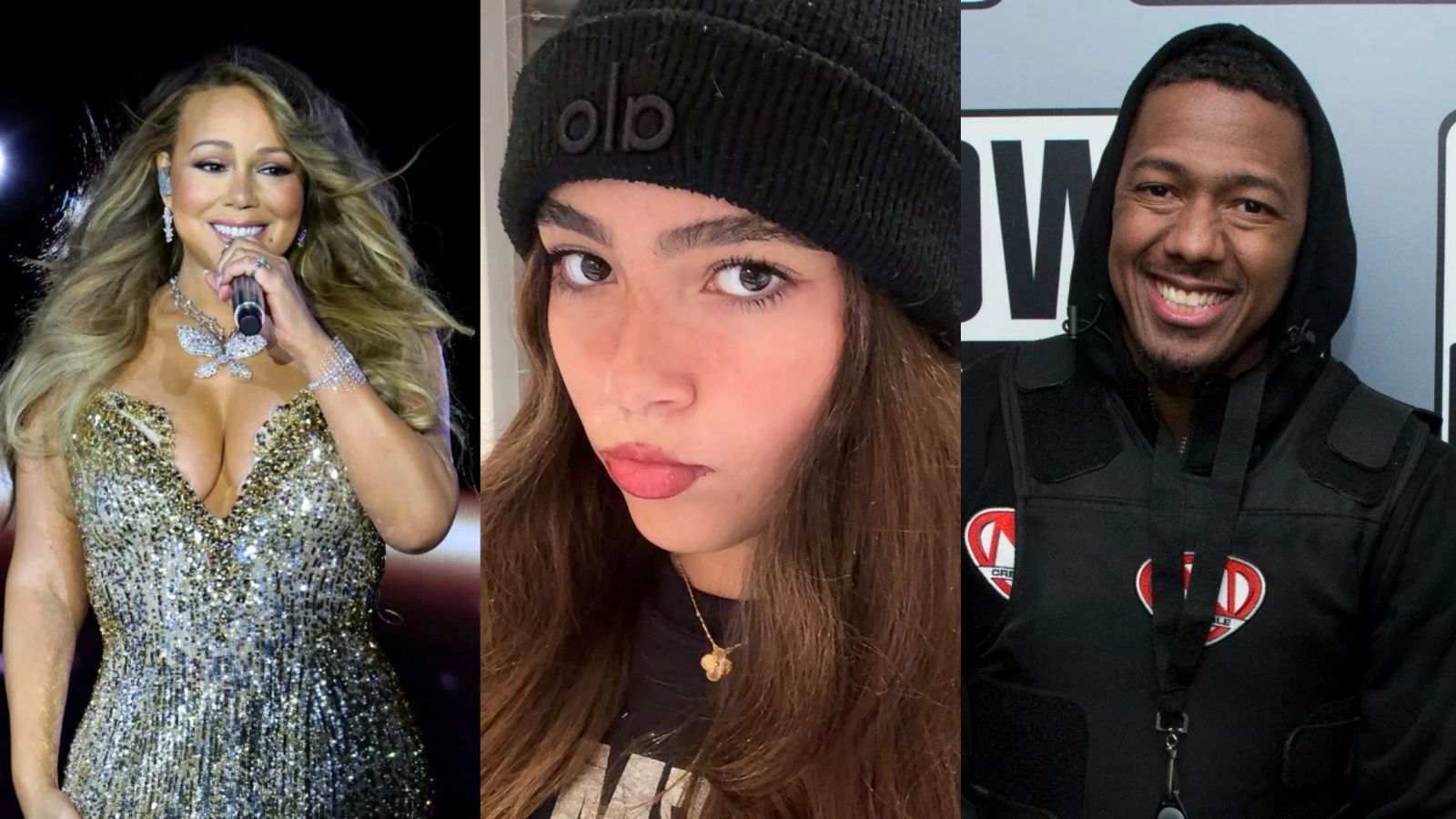 Filha de Mariah Carey e Nick Cannon surpreende com comentário sobre irmãos por parte de pai mariah monroe e nick // getty/instagram/getty