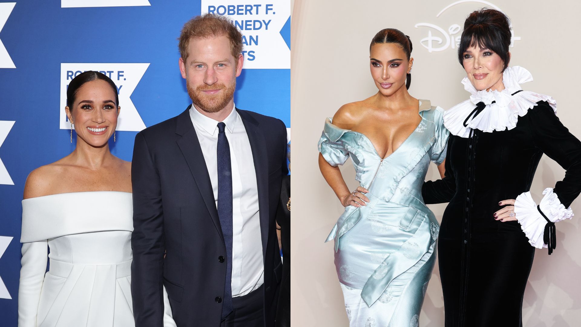 Fonte revela por que Harry e Meghan pediram para Kris Jenner e Kim Kardashian apagarem fotos de festa Príncipe Harry e Meghan Markle teriam pedido para Kris Jenner e Kim Kardashian apagarem fotos de festa (Foto: Getty)
