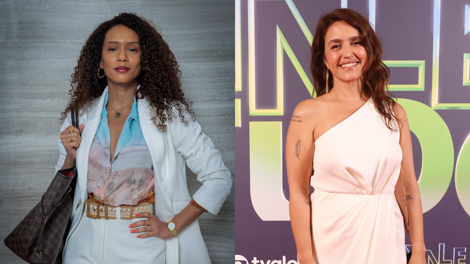 Globo se manifesta após jornalista expor suposta denúncia de Taís Araujo contra Manuela Dias ao compliance da emissora Globo se manifesta sobre denúncia de Taís Araujo contra Manuela Dias (📷: Globo/Fábio; Lucas Teixeira)