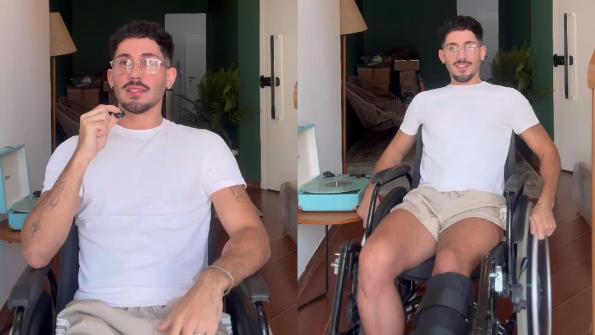 Vittor Fernando fala pela primeira vez após ser baleado no RJ, e revela o que aconteceu momentos antes; assista Foto: Reprodução/Instagram