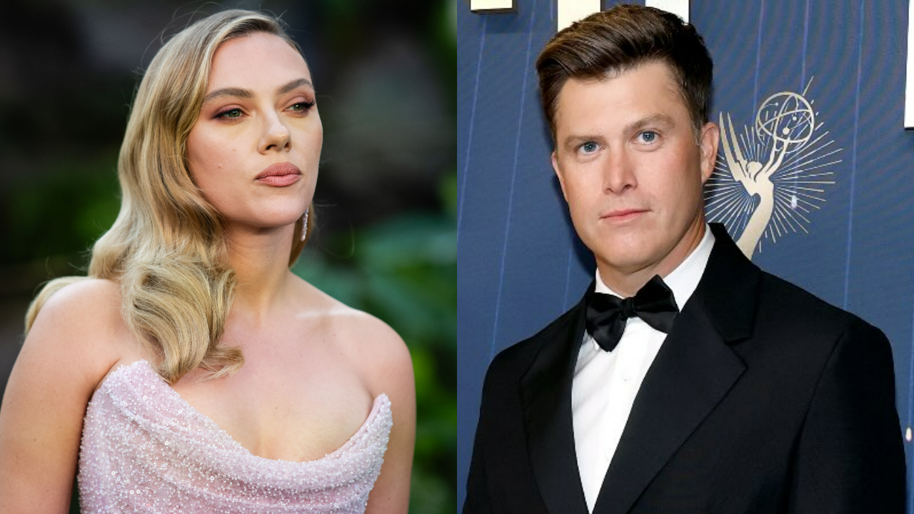 Scarlett Johansson admite que comportamento “estranho” no primeiro encontro quase acabou com romance com Colin Jost: “Entrei em pânico”; assista Scarlett Johansson admite que comportamento “estranho” no primeiro encontro quase acabou com romance com Colin Jost: “Entrei em pânico”; assista