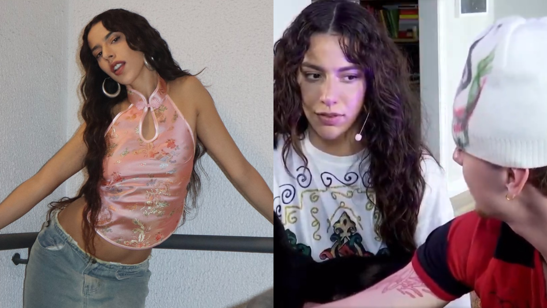 Marina Sena explica “olhar de julgamento” após momento com Juliano Floss em live viralizar; assista