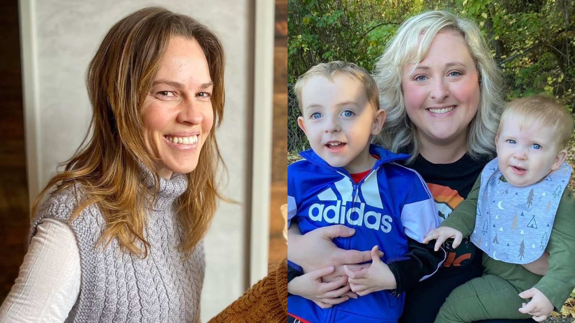 Hilary Swank pede desculpas após se irritar com mãe que levava filhos com doenças terminais à Disney; entenda