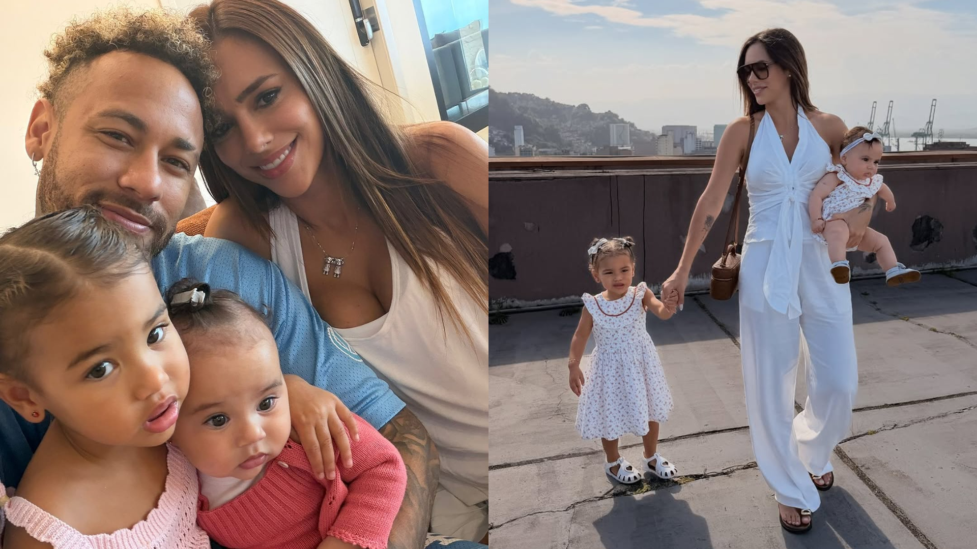 Bruna Biancardi revela por que diminuiu posts das filhas com Neymar nas redes sociais