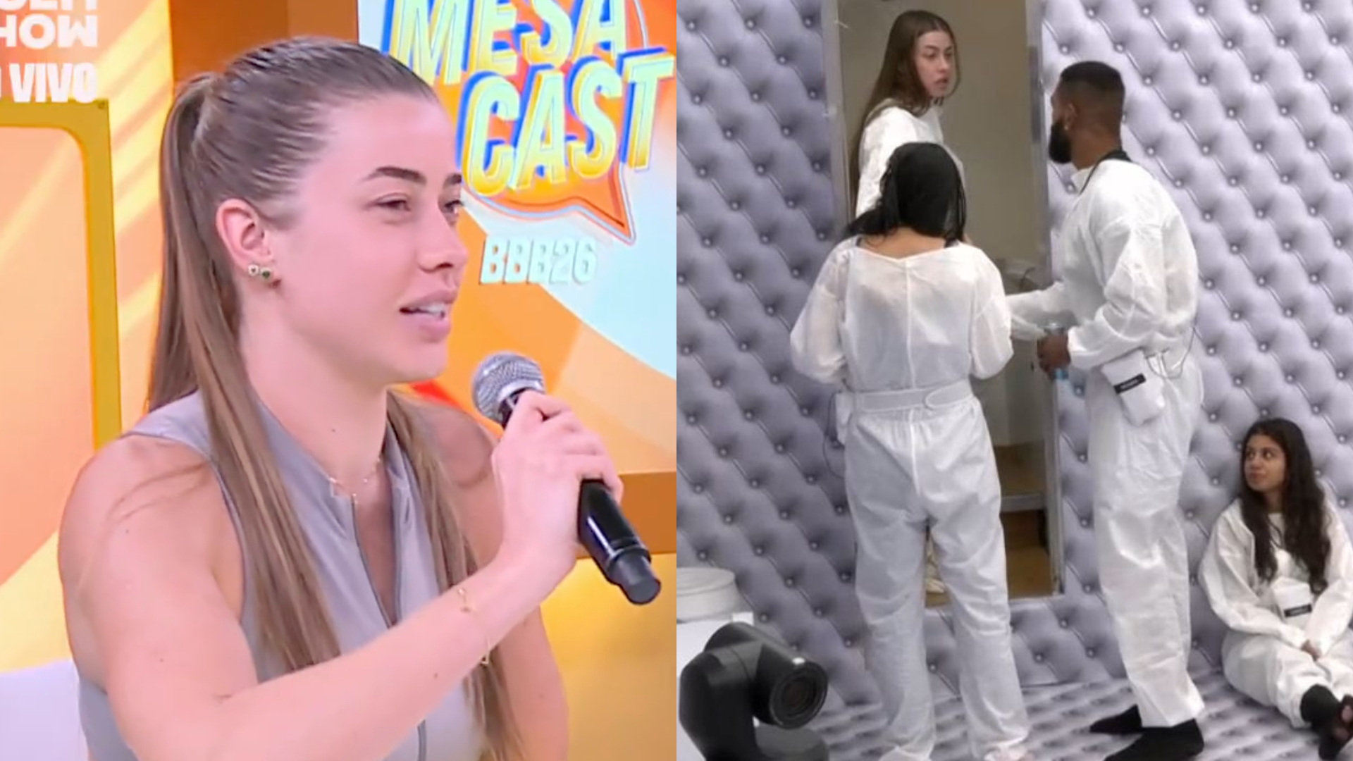 BBB 26: Elisa revela quem realmente passou cocô na parede do banheiro do Quarto Branco: “Assumiu”; assista