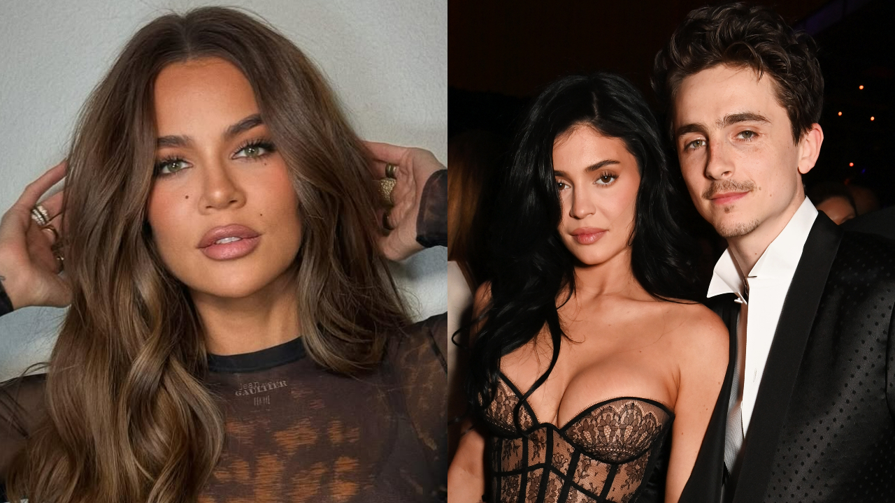 Khloé Kardashian faz raro comentário sobre o relacionamento de Kylie Jenner e Timothée Chalamet após noitada com as Kardashians