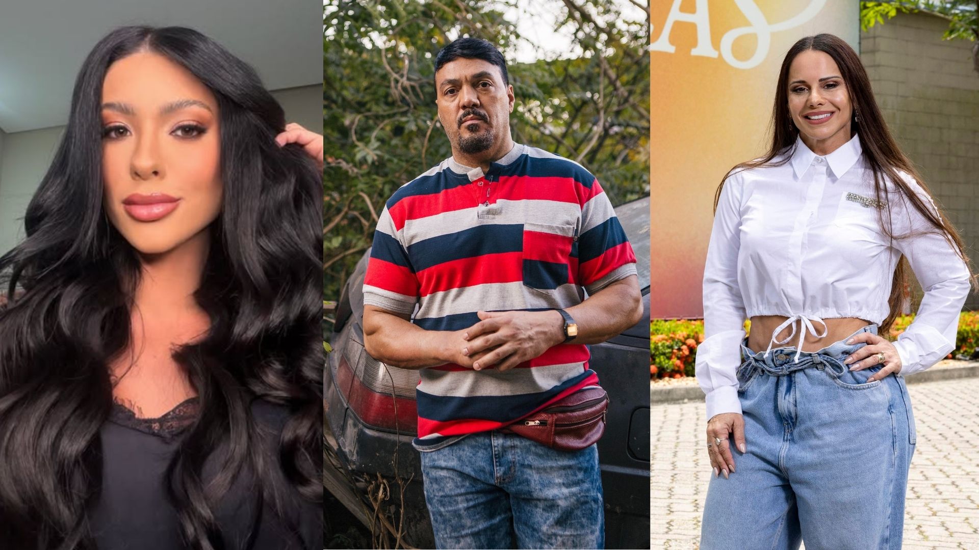 Rayane Figliuzzi revela reação à cena de beijo entre Belo e Viviane Araújo em “Três Graças”; assista