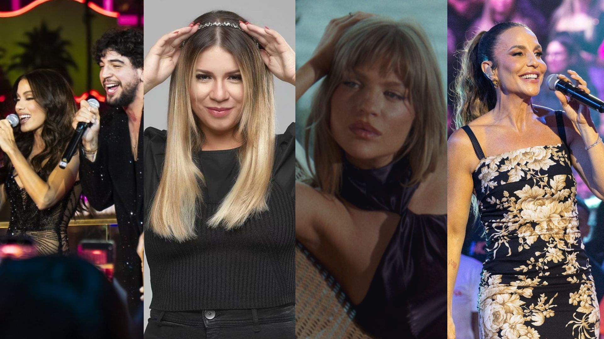 Lançamentos de Sexta: Feat. de Nattan com Anitta, e novidades de Marília Mendonça, Luísa Sonza e Ivete Sangalo são destaques