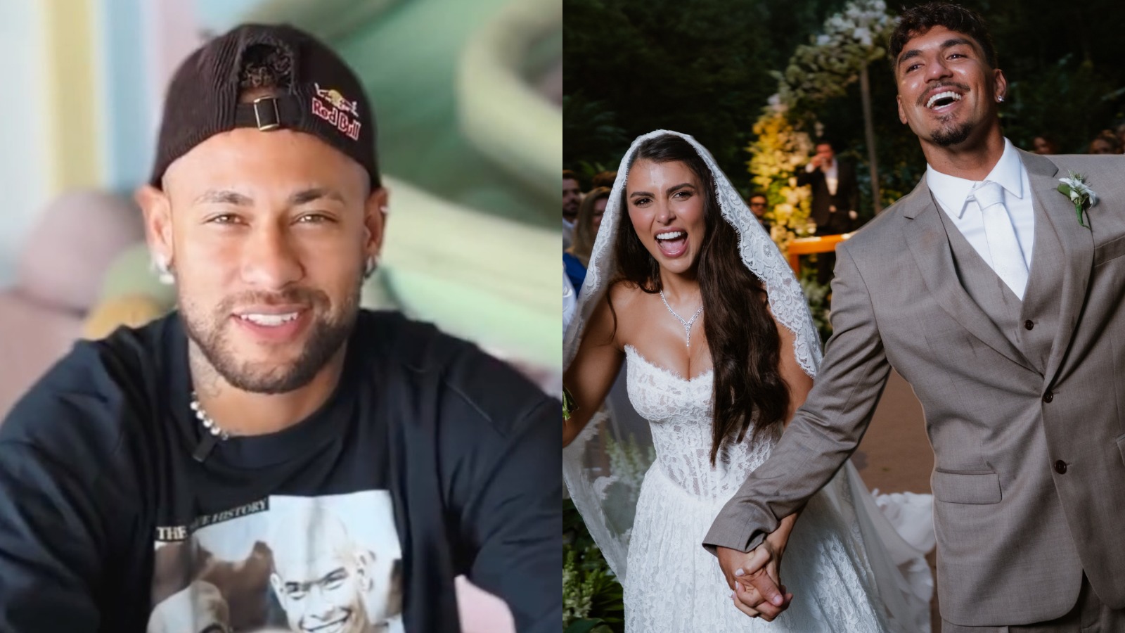 Neymar revela “gafe” em casamento de Gabriel Medina após surfista esquecer de avisar detalhe importante